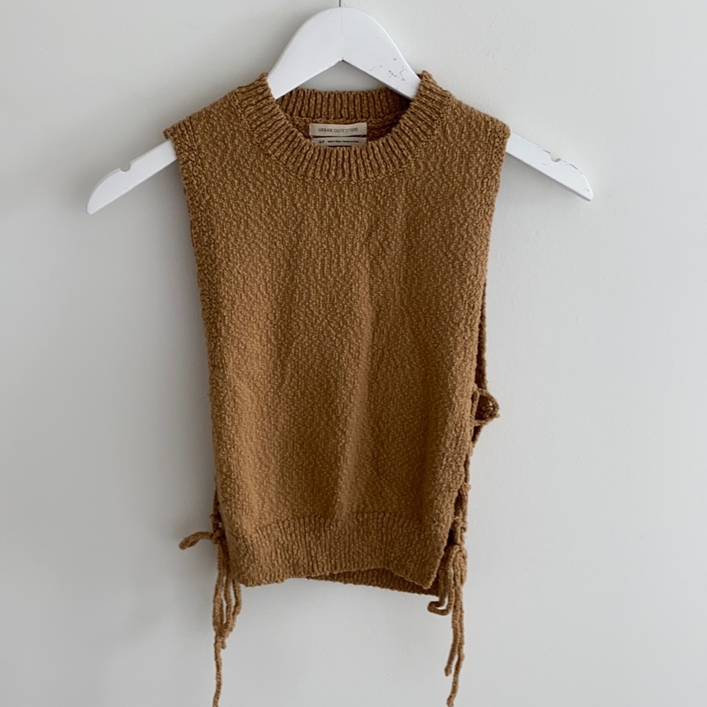 Urban Outfitters Tie Side Knit Top